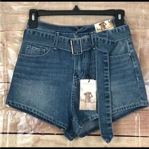 Super High Rise Denim Shorts Sincerely Jules Women’s Size 9